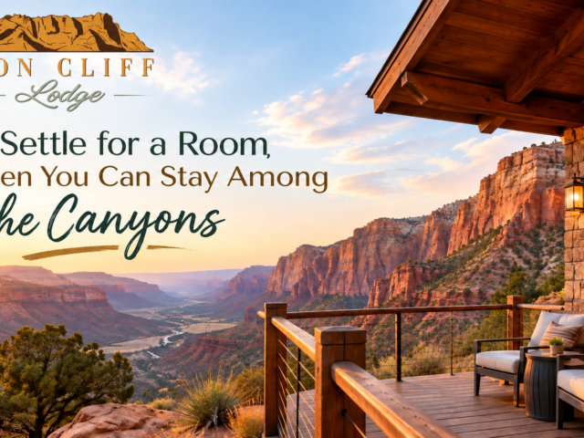 Why Settle for a Room When You Can Stay Among the Canyons?